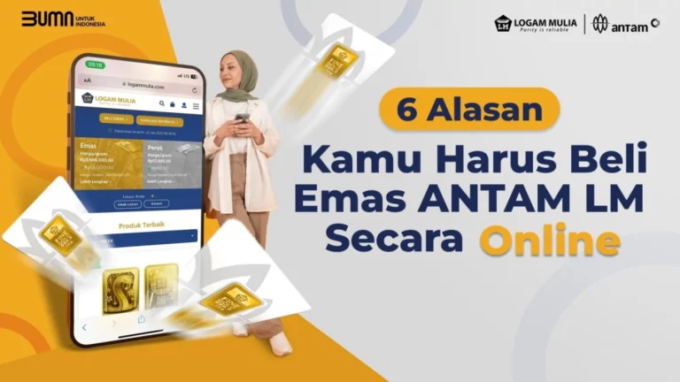 Keuntungan Beli Emas ANTAM LM Secara Online